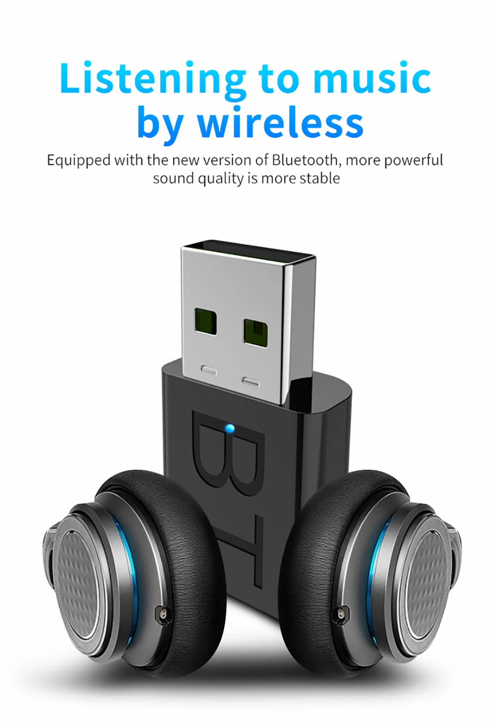 USB Bluetooth 5,0 передатчик приемник 3 в 1 адаптер EDR ключ 3,5 мм AUX для ТВ ПК наушники для дома стерео автомобиля HIFI аудио