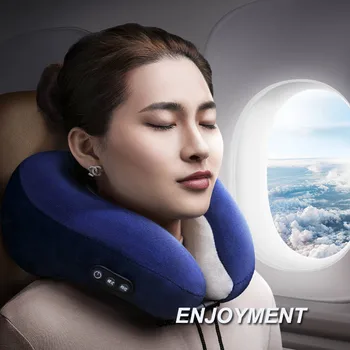 

HIDOMDOM Massa Massage U-Shaped Pillow Multi-Function Shoulder and Cervical Vertebra Electric Outdoor Portable Car Health Care