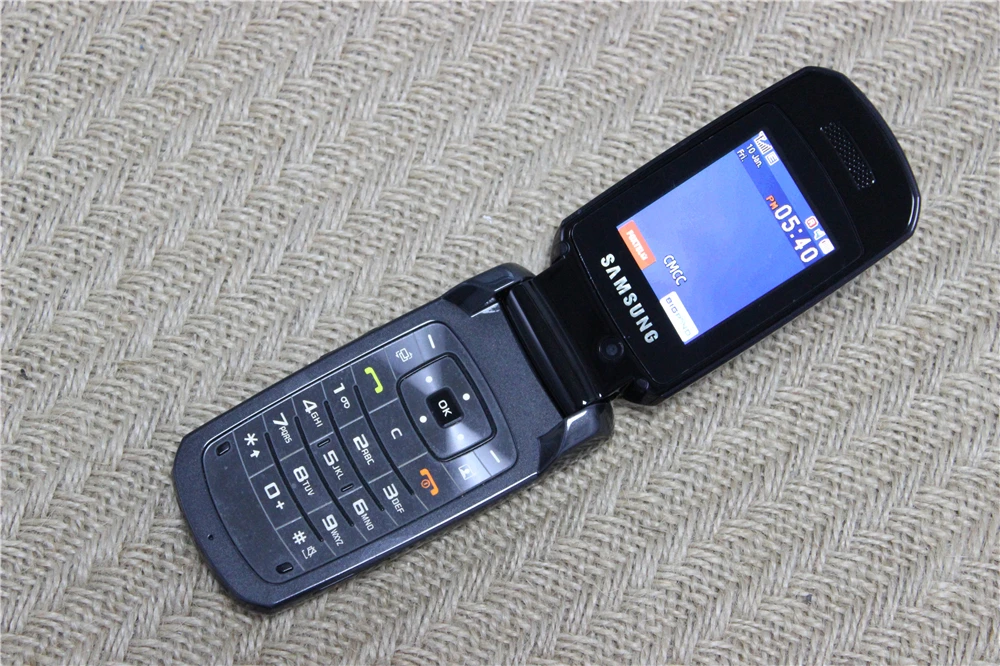 Samsung C52 Unlocked Gms Black Cellphone Flip Mobile Phone Used Phone High Quality One Year Warranty Flip Mobile Phone Mobile Phonerefurbished Phone Aliexpress