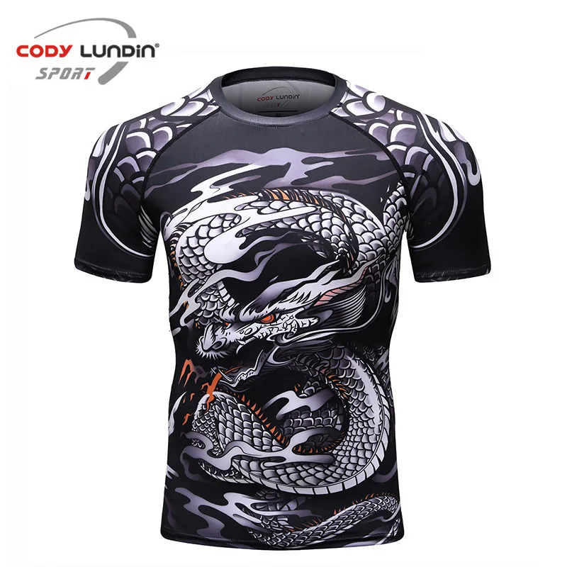 

MMA BJJ Muay Thai Mma 3D Printed T-Shirt Boxing Fighting Rashguard Shirt Quick Dry Sport Training Jogging Gym Fitness T Shirt
