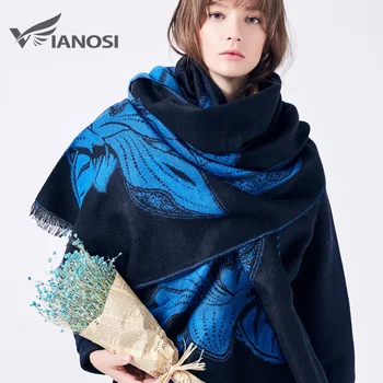 

VIANOSI Brand Winter Women Scarf Soft Warm Shawl Fashion Cachecol Thicken Long Scarf Echarpe Women
