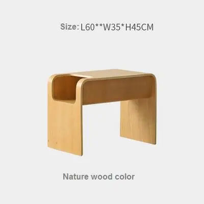 Скандинавский твердый деревянный диван-столик c-образный угловой стол мини-эркер Маленький журнальный столик простой небольшой гарнитур