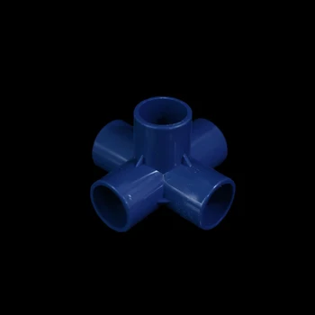 

Supply PVC Connectors 5Pcs For rack stand For tube pipe hose Garden Adapter Tube DIY