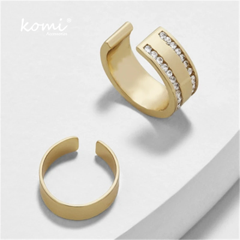 Коми Boho блестящие стразы, инкрустация, сплав, клипсы для ушей, разноцветные стразы, набор клипов для ушей, женские вечерние ювелирные изделия на свадьбу K1586