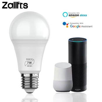 

15W Bluetooth Led RGB Bulb Lights E27 LED Lamp Light RGBW RGBWW Magic Smart Lighting Lamp Dimmable APP Sound Control