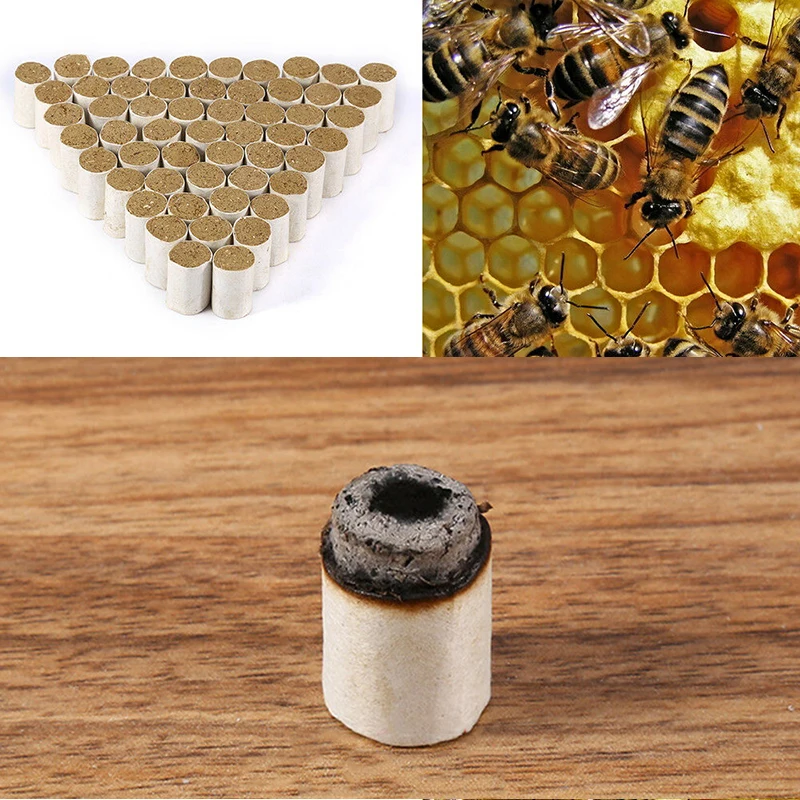 Smoker Fuel Bee Hive Smoke Supplies Kit Equipment Beekeeping Tools Supplies 