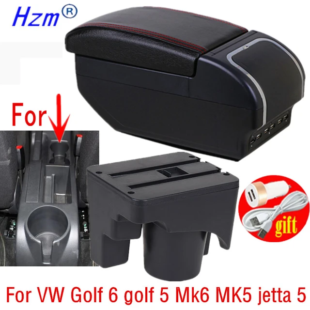 Für vw golf 6 golf 5 mk6 mk5 jetta 5 armlehnen box für vw sagitar  aufbewahrung sbox innen details - AliExpress