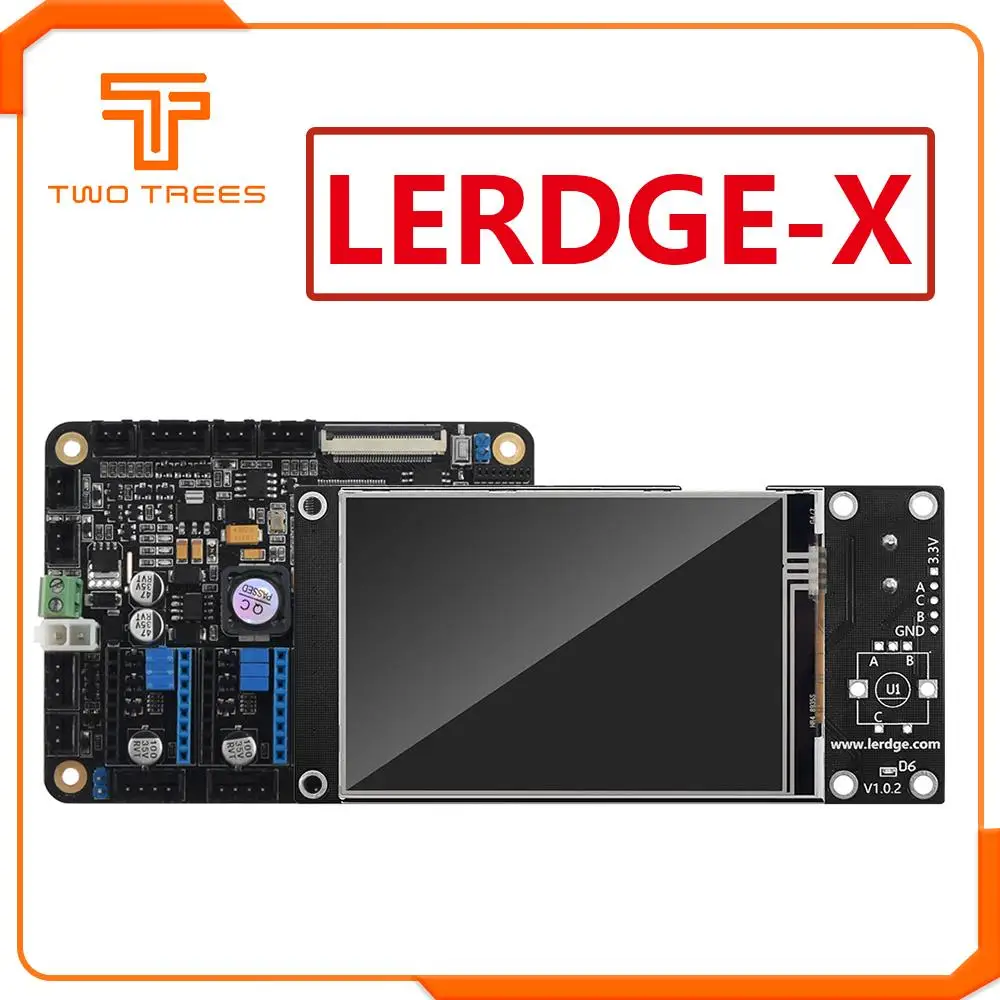 LERDGE-X 3d принтер управления Лер плата для управления принтер части материнская плата с ARM 32 бит материнская плата tmc2208 lv8729 a4988 Драйвер
