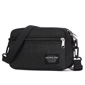 

Women's Fashion Bag Simple Solid Nylon Waist Packs Single Shoulder Messenger Bags Spring And Summer Popular Wild Bag 1227