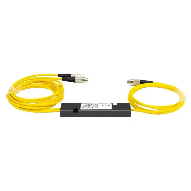 1X2 Волоконно-Оптический FTTH разветвитель оптический FBT муфта 1x2 FC UPC Одномодовый simplex plc оптический сплиттер