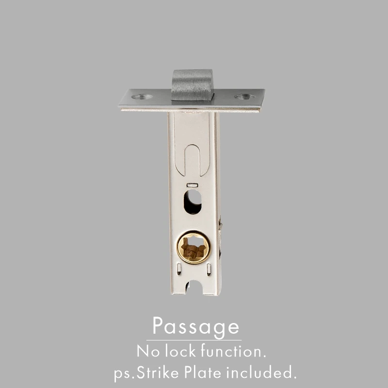 Door Lock Lock Case Mortise Tubular Latch Oblique Tongue Square Tongue