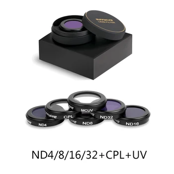 

Lens Filter Kit for DJI MAVIC 2 Pro Zoom Filter Drone MCUV CPL ND4 ND8 ND16 ND32 Gimbal Camera Accessories Parts