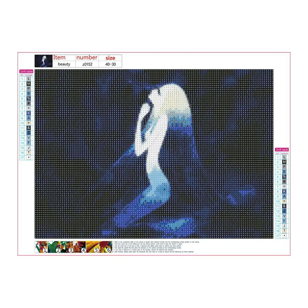 

Diamond Painting Drawing Crafts Fantasy Embroidery Needlework Full Drill Craft Decor Cross Stitch Kits z0152
