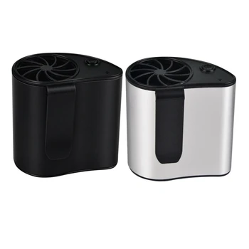 

2 Pcs Portable Mini Mobile Air Conditioning Small Fan Usb Rechargeable Hanging Waist Personal Fan for Travel and Outdoor Camping