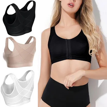 

Bra For Women 2020 Plus Size Sports Vest Underwear Functional Orthotic Bra Comfortable Seamless Ultra-Thin Fitness Top