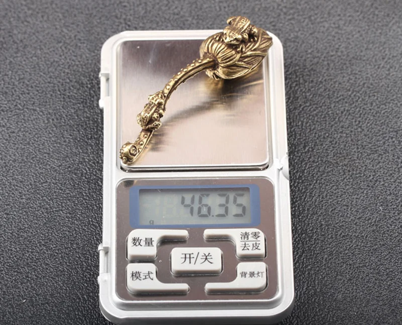 lotus frog brass ornaments (8)