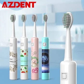 

New 6 Modes Intelligent Sonic Electric Toothbrush USB Rechargeable with Replacement Head Tooth Teeth Brush Waterproof for Adults