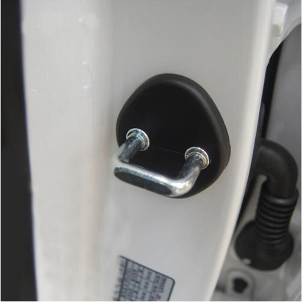 Car-Styling Door Lock Cover For KIA Sportage R hyundai coupe Santa Fe Sonata 8 Tucson IX35 I30 Elantra Avante MD YF Sonata car door lock cover