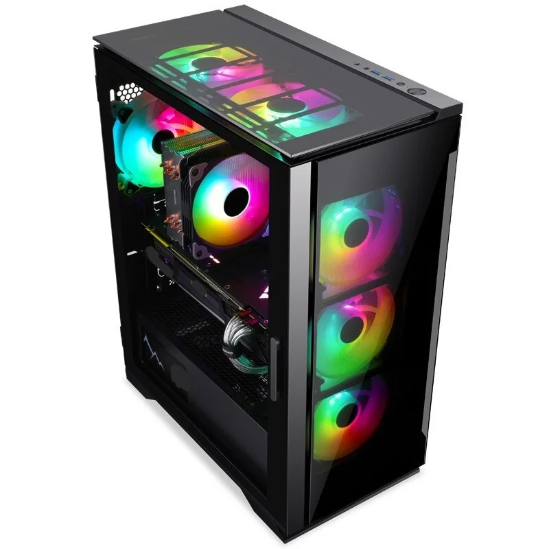 Pc gamer high quality Core I7 I9 E5-2680 CPU GTX 1060 /8G RAM