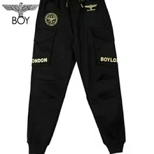 Boy London Pantalones deportivos de gran tamaño para hombre, ropa clásica con bordado de águila, para Otoño e Invierno
