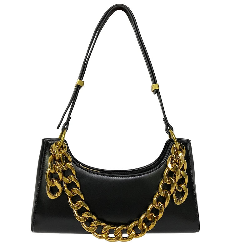 INS в винтажном стиле форме багета сумки высокое качество роскошные кожаные руку