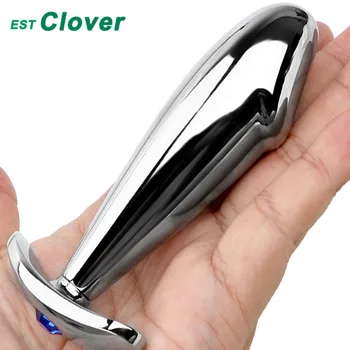 Metal Butt Plug BDSM Dildo Toys Male Masturbator Anal Plugs Sex Toys For Gay/Women C235 2