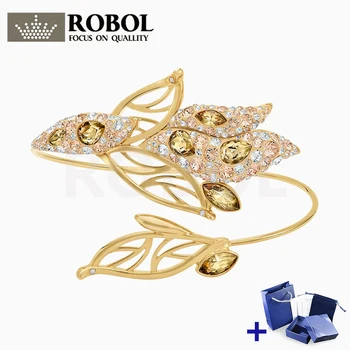 

Original SWA GRACEFUL BLOOM Bracelet with Original Engraved Woman Jewelry Gift Fashion Luxury Jewelry Free Shipping Wholesale