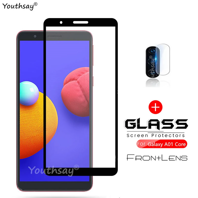 Para Samsung Galaxy A01 Core Teléfono Móvil Protector de Pantalla de Vidrio Templado Reino Unido