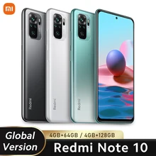 Xiaomi Redmi Note-10 Smartphone 4GB 64GB 4gbb WCDMA/LTE Adaptive Fast Charge Octa Core