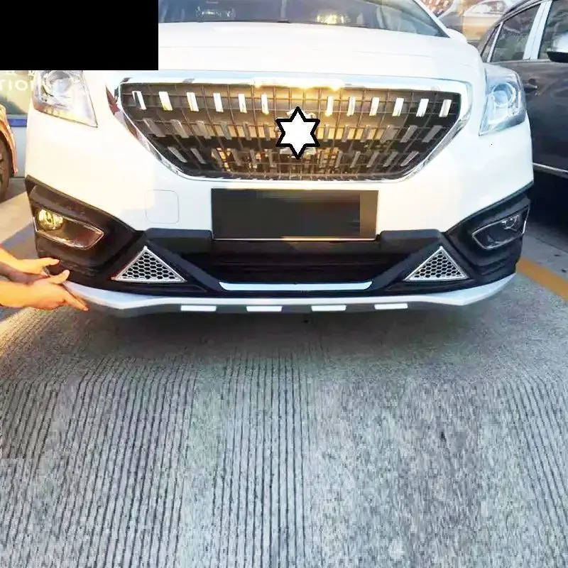 Передний тюнинговый Автомобильный задний диффузор для губ, автомолдинги для украшения автомобилей, стильные защитные бамперы для peugeot 5008