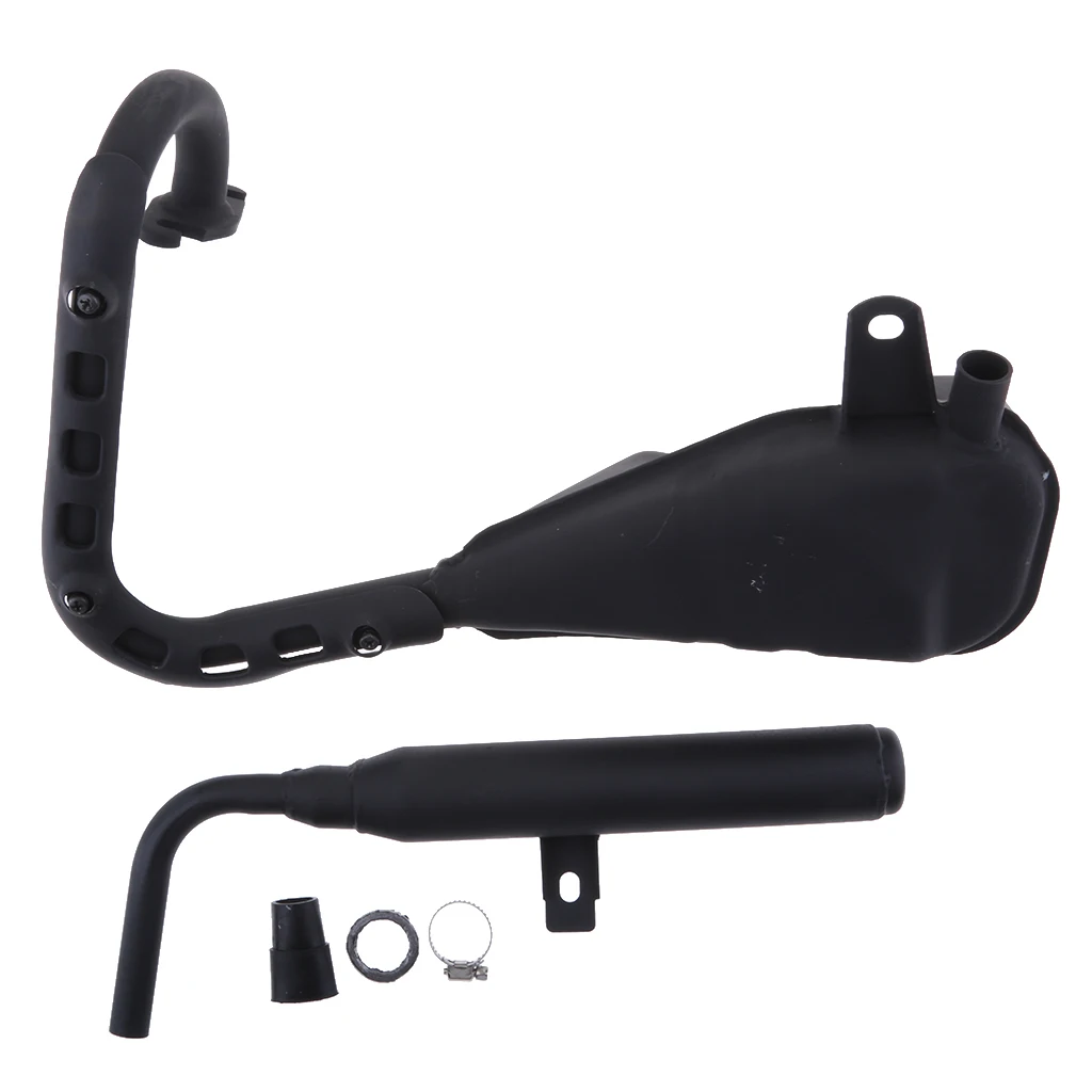 Muffler Exhaust Silencer Pipe Set Replacement for Yamaha PW 50 Peewee50 Pit Dirt Bike
