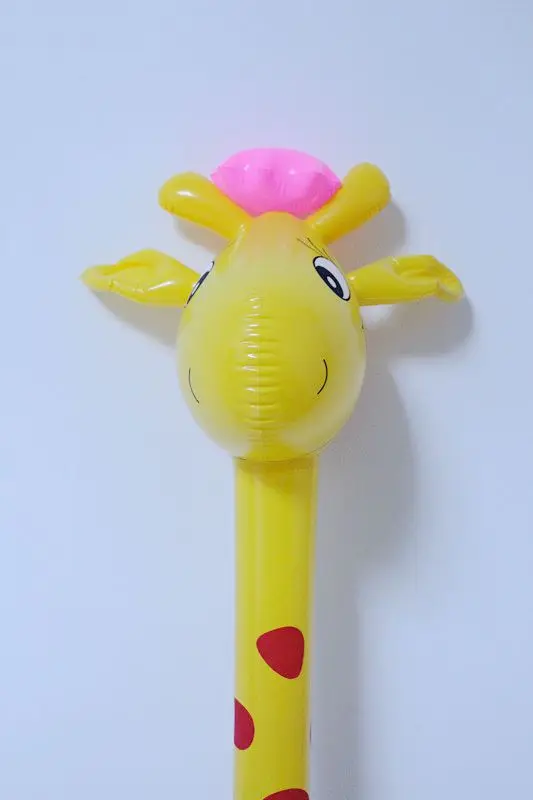 

Children Inflatable Toy Giraffe Non-Long Stick Inflatable Long Rod Non-Long Rod