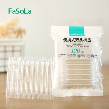 

Disposable Cotton Swab Makeup for a Cattle Pointed-Toe Beauty Makeup Lip Glaze Lipstick Individual Package Stick Makeup