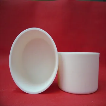 

dia100x100mm 600ml 99.5% alumina crucible cylindrical corundum crucible /Cylindrical ceramic refractorye crucible