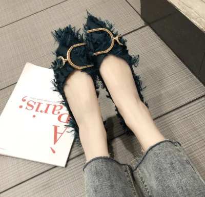 c Cresfimix Zapatos планы Для женщин модные комфортные флоковые обувь на плоской подошке Женская острый носок красные пикантные туфли на выход Женская Туфли без каблуков C5007 - Цвет: c