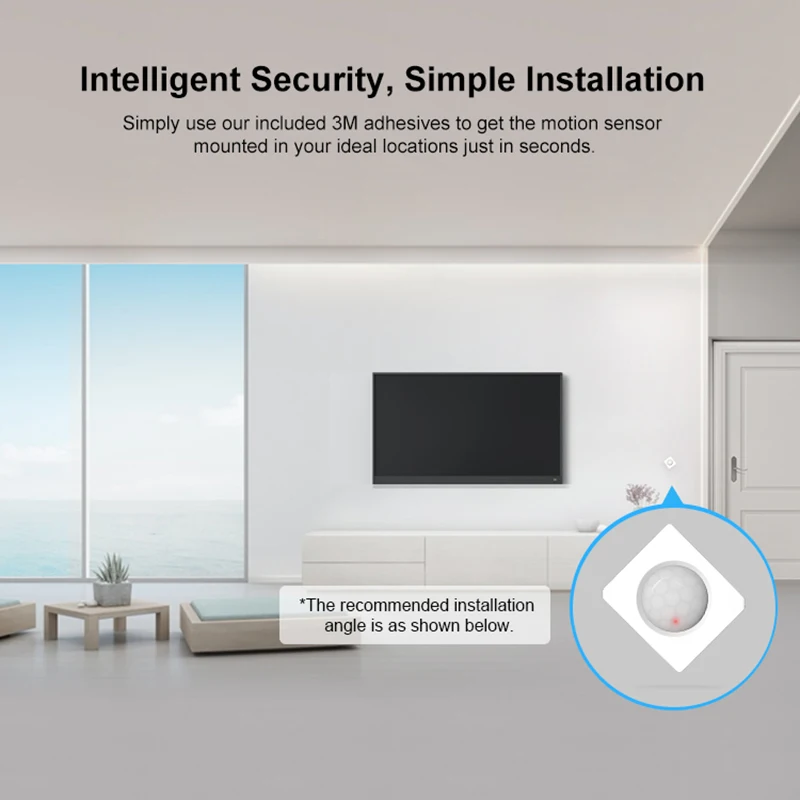 Smart Motion Sensor SONOFF SNZB-03 Zigbee 3.0 Motion Sensor Detector Smart Control Via eWeLink ZBBridge Required Work With Alexa Google Home