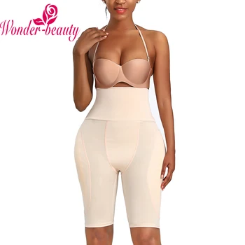 

WonderBeauty High Waist Women Butt Lifter Shapewear Waist Tummy Control Butt Hip Enhancer Padded Panties Buttocks Slimming