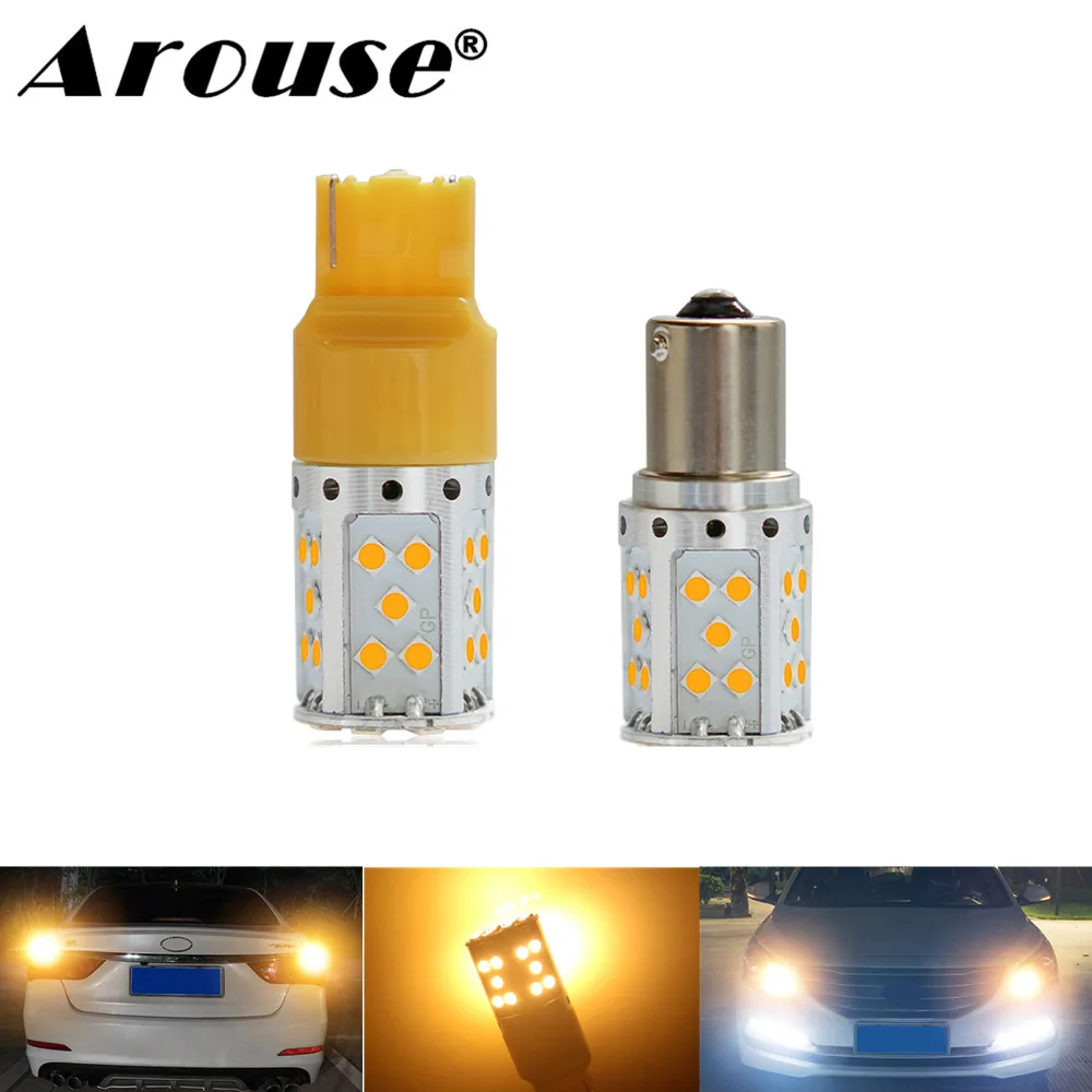 Автомобильный светильник поворота 1156 BA15S T20 3156 35 SMD светодиодный задний