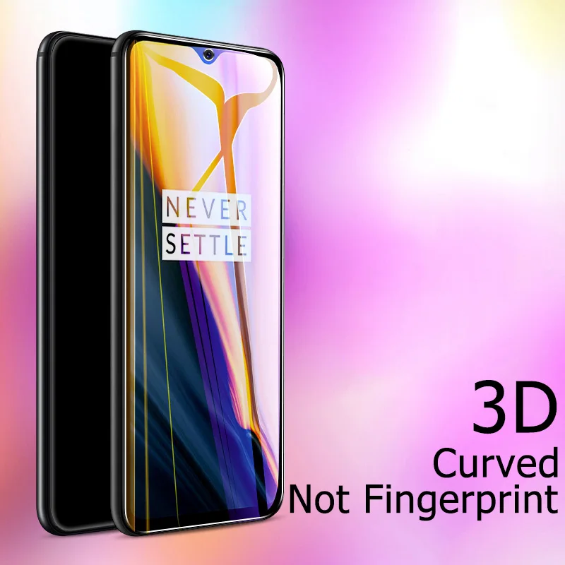 Изогнутая Защитная пленка для Oneplus 7 Pro 7T полное покрытие экрана не закаленное