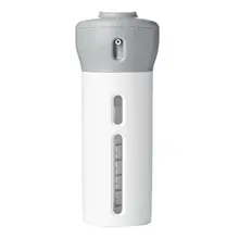 Four-in-one Travel Split Bottle Shower Gel Cosmetic Separation Bottle Portable Rotary Press Bottle Travel Supplies
