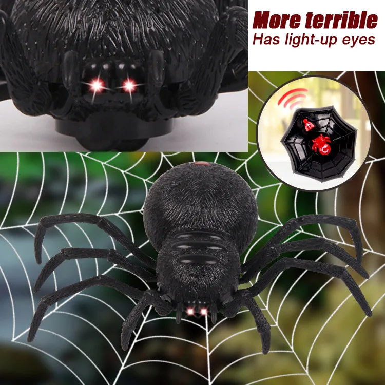 Робот паук с дистанционным управлением страшный волчок Реалистичная