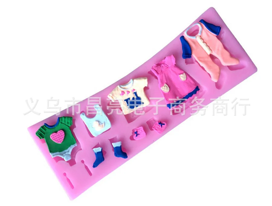 Silica Gel Fondant Mould Stereo Lily Petal Leaves Leaf Texture Mode Collection Bakery Fondant Cake Clay
