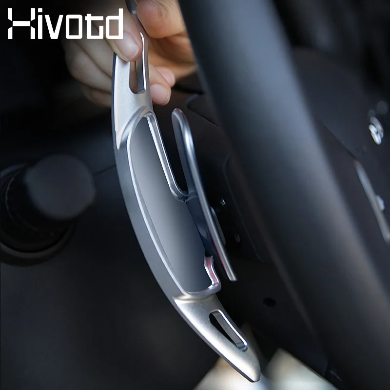 Hivotd для maval F7 автомобильные аксессуары рулевое колесо сдвиг весло Переключатель расширение DSG удлинитель наклейки Стайлинг