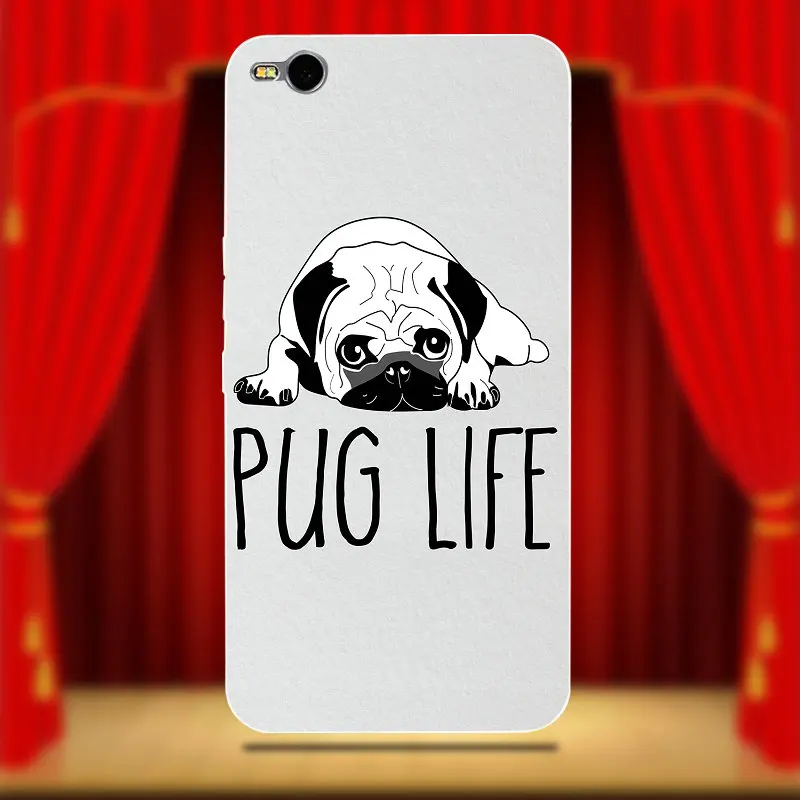 Soft Phone Cases TPU Silicon for LG G4 G5 G6 K4 K7 K8 K10 V10 V20 V30 for HTC U11 M7 M8 M9 M10 A9 E9 Plus Lovely Cartoon Pug Dog 2