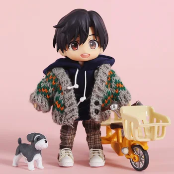 

Ob11 baby clothes Xiaozhan same clothes baby clothes airport sweater suit GSC plain body doll clothes doll clothes