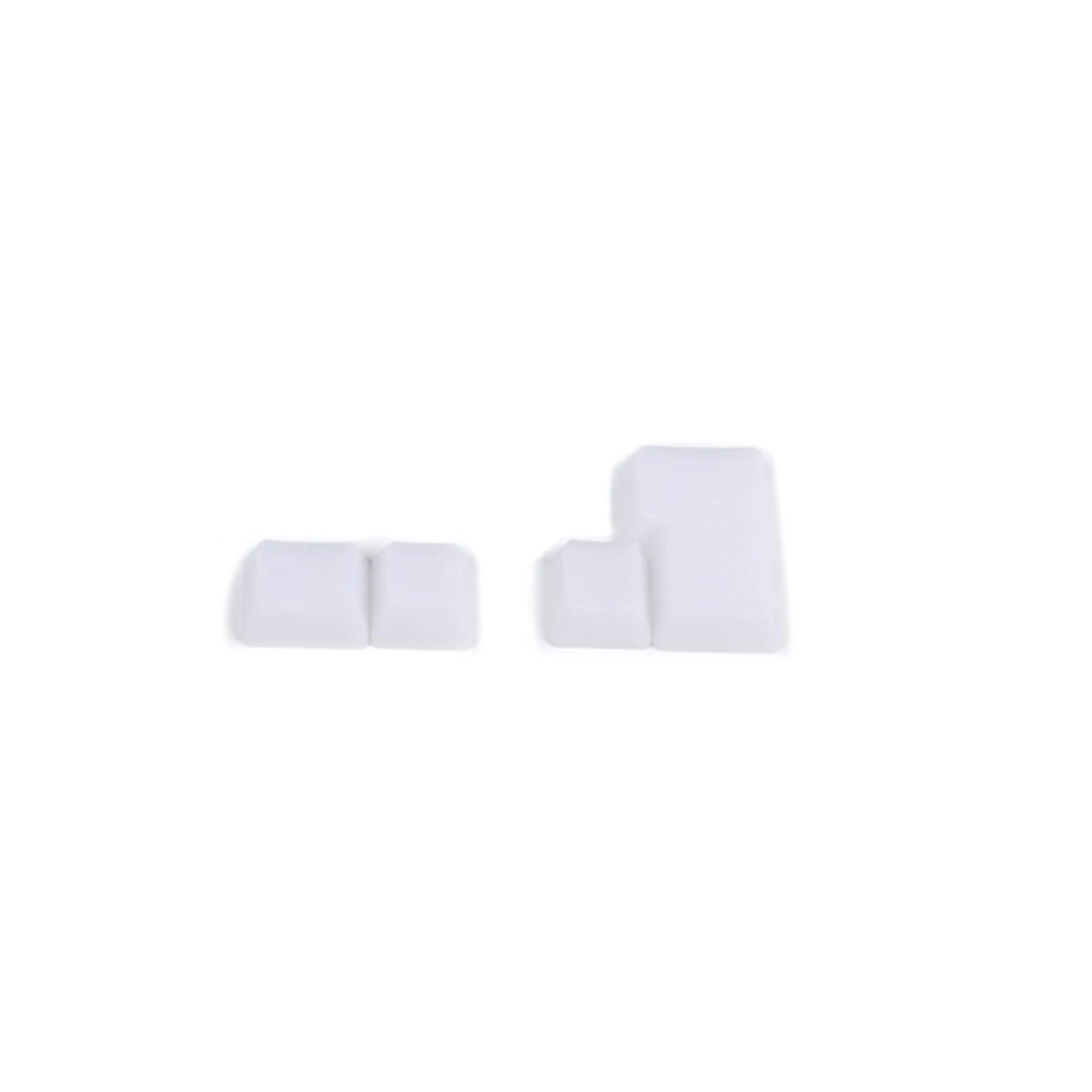 brilho em branco da névoa do leite do abs da chave do iso do ansi do perfil do oem através dos keycaps para teclado mecânico rgb keychron