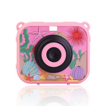 

Waterproof Children Motion Camera Kids Educational Toys 1080P Camera 2.0 Inch LCD Display Underwater Camera Camcorder For Gift