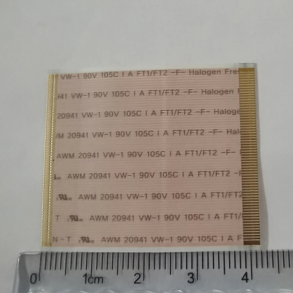 2269 Original Flex Cables 68 pin Tcon Card Cable Without Buckle Flexible 35mm X 42mm Tcon Board Connector Connection Flex Cable car flex cable