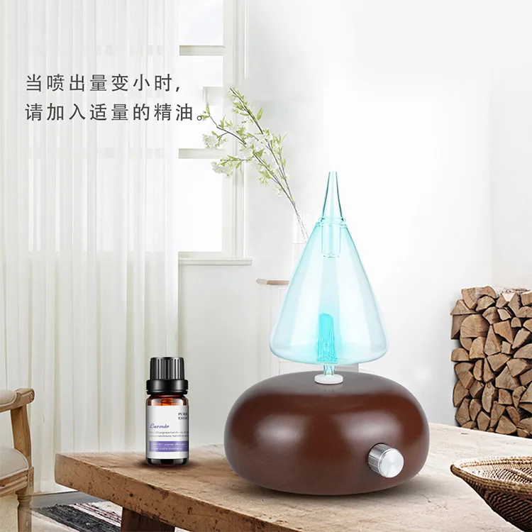 

Nebulizing Diffuser Cold Spray Instrument Solid Wood Essential Oil Cold fragrant yi Essential Oil Diffuser Anion Aroma Diffuser
