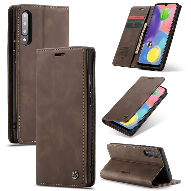 Винтажный кожаный чехол-бумажник для Samsung Galaxy Note 10 8 9 S10 S8 S9 Plus S7 Edge A30 A40 A50 A70 A10S A20S A40S